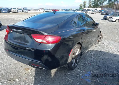 2015 Chrysler 200 S из США, поврежденный, VIN 1C3CCCBB6FN626222